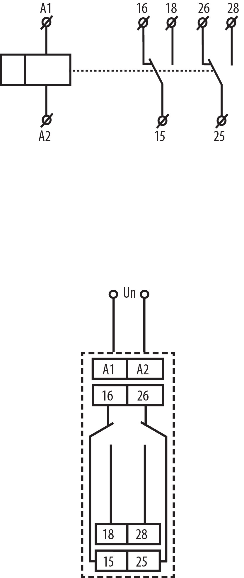 Реле задержки вкл./отключения CRM-82TO 12-240V AC/DC (2x8A_AC1) — изображение 2