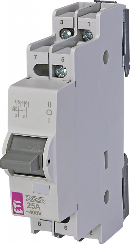 ETI Переключатель SSG 225 2p 25A (1-0-2) (арт.760622100)
