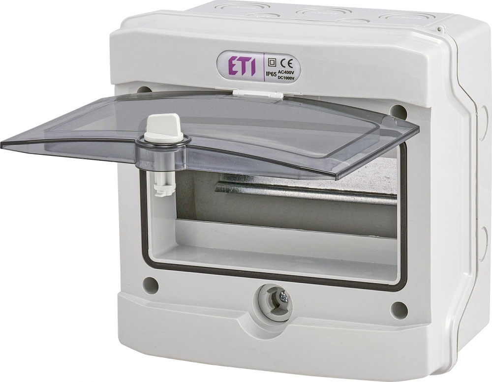 ETI Пластиковый щит ECH- 8Gu (8мод.нар.исп.IP65) (арт.1101171)