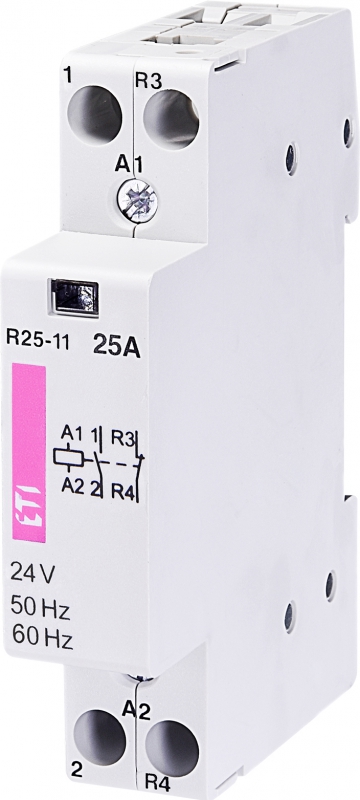 ETI Контактор R 25-11 24V AC 25A (AC1) (арт.2463503)