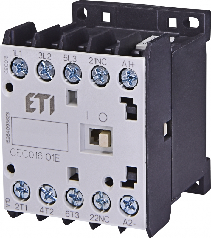 ETI Контактор миниатюрный CEC 16.01-230V-50/60Hz (16A; 7,5kW; AC3) (арт.4641096)