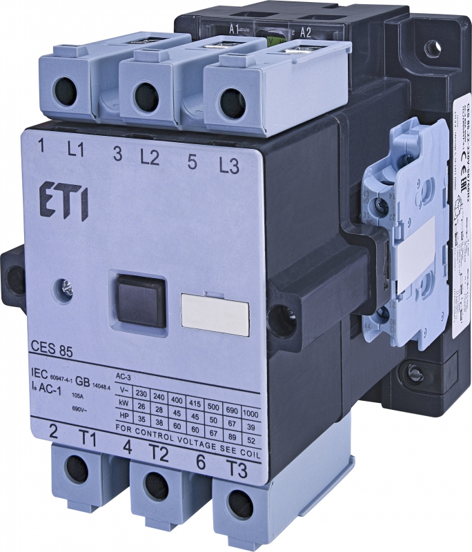 ETI Контактор CES 85.22 (45 kW) 230V AC (арт.4646565)