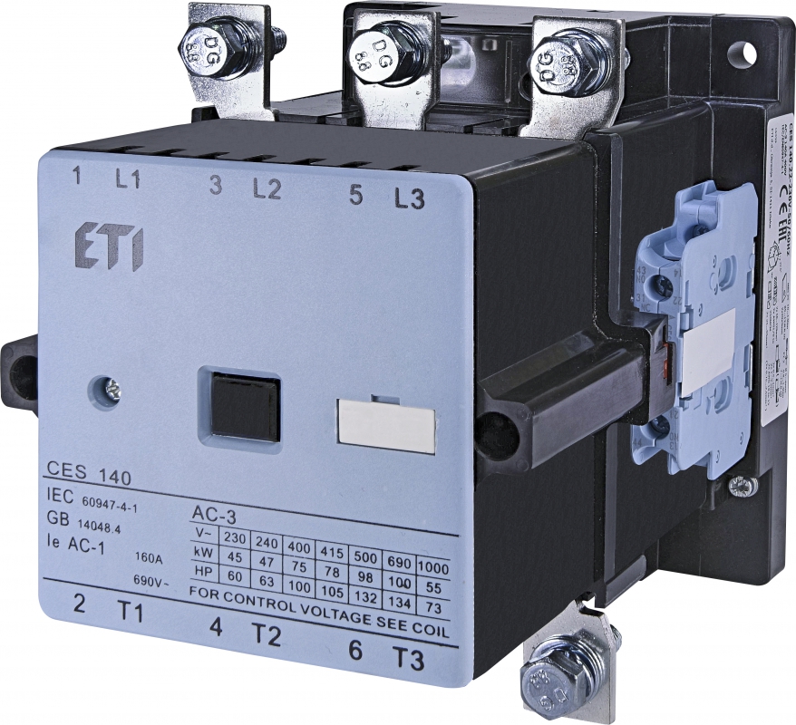 ETI Контактор CES 140.22 (75 kW) 230V AC (арт.4646568)