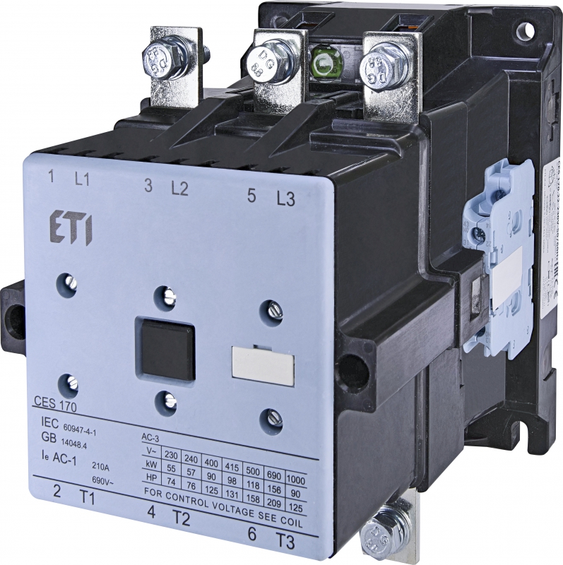 ETI Контактор CES 170.22 (90 kW) 230V AC (арт.4646569)