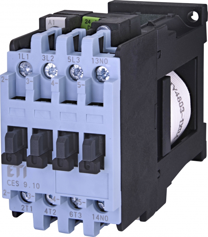 ETI Контактор CES 9.10 (4 kW) 24V DC (арт.4646514)