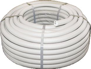 EKF Труба гофрированная ПВХ Plast с зондом d32 мм PROxima tg-z-32