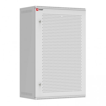 EKF Шкаф телекоммуникационный настенный 18U (600х350) дверь перфорированная, Astra A серия Basic ITB18P350