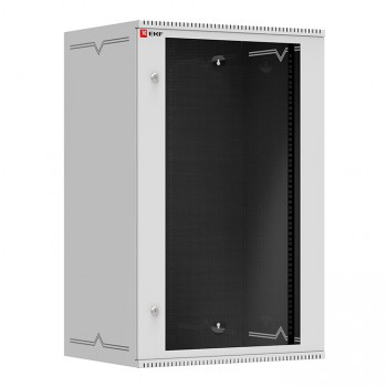 EKF Шкаф телекоммуникационный настенный 18U (600х450) дверь стекло, Astra A серия Basic ITB18G450