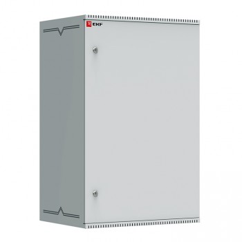 EKF Шкаф телекоммуникационный настенный 18U (600х450) дверь металл, Astra A серия Basic ITB18M450