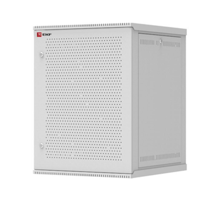 EKF Шкаф телекоммуникационный настенный разборный 15U (600х350) дверь перфорированная, Astra серия EKF PROxima ITB15P350D