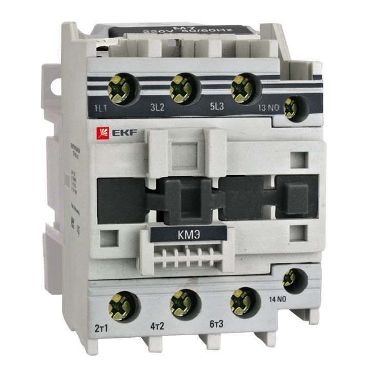 EKF Контактор КМЭ малогабаритный 40А 380В NO+NC PROxima ctr-s-40-380