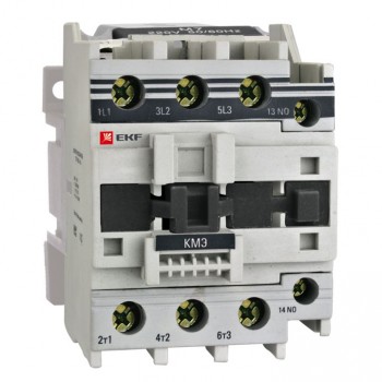 EKF Контактор КМЭ малогабаритный 65А 380В NO+NC PROxima ctr-s-65-380
