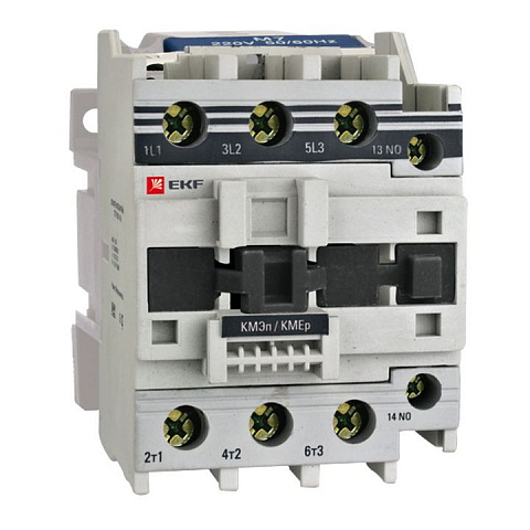 EKF Контактор КМЭп малогабаритный 95А 24В DC 1NO 1NC PROxima ctr-s-95-24-nc-p