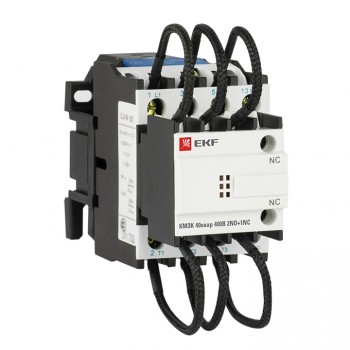 EKF Контактор для конденсатора КМЭК 40квар 400В 2NО+1NC PROxima ctrk-s-95-40-400